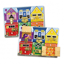 Купить доска с задвижками, melissa & doug ( id 2401078 )