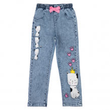 Купить playtoday брюки джинсовые для девочек funny cats kids girls 12322080