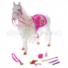 Купить our generation dolls лошадь 50 см с длинной гривой порода камарилло 11572