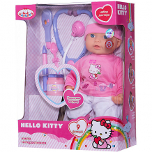 Купить кукла-пупс карапуз hello kittyс набором доктора, 40 см, 9 функций ( id 9568416 )