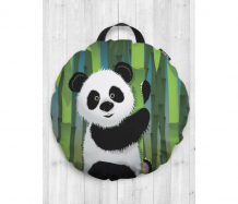 Купить joyarty декоративная подушка сидушка счастливая панда 52 см dsfr_9551