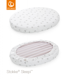 Купить простынь на резинке stokke sleepi mini , цвет: белый stokke 996921642