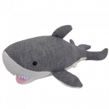 Купить мягкая игрушка abtoys knitted акула вязаная 40 см m5146