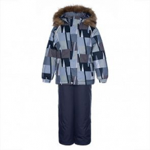 Купить комплект куртка/полукомбинезон huppa winter, цвет: хаки/серый ( id 10867577 )