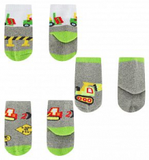 Купить носки yo!, цвет: серый/салатовый ( id 9898332 )