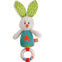 Купить погремушка-трещотка happy baby заяц макс ( id 15637749 )