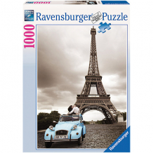 Купить пазл ravensburger "романтический париж" 1000 элементов ( id 2195686 )