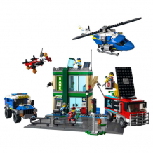 Купить конструктор lego city 60317 лего город полицейская погоня в банке 60317