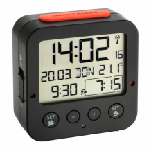 Купить часы tfa будильник цифровой радиоуправляемый 60.2528
