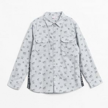 Купить рубашка coccodrillo, цвет: серый ( id 12805900 )