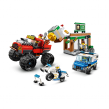 Купить конструктор lego city police 60245: ограбление полицейского монстр-трака ( id 12998257 )