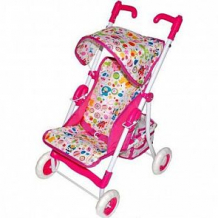 Купить коляска для кукол mary poppins прогулочная фантазия малиновая ( id 8735557 )
