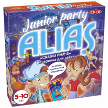 Купить tactic games настольная игра alias скажи иначе вечеринка для детей 54540