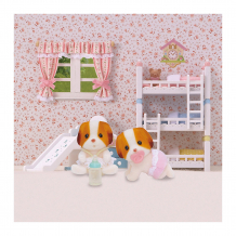 Купить игровой набор epoch "sylvanian families" шифонские щенки-двойняшки ( id 7184907 )