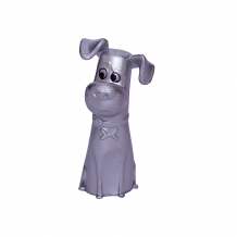 Купить мини-фигурка макс в серебристом окрасе (бровь изогнута), тайная жизнь домашних животных ( id 4905843 )