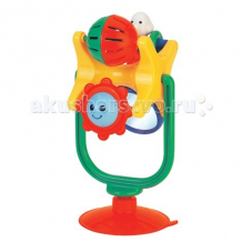 Купить развивающая игрушка kiddieland забавное вращение на присоске kid 020040
