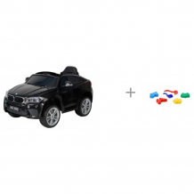 Купить электромобиль farfello bmw x6m jj29 и colorplast песочный набор незабудка №4 