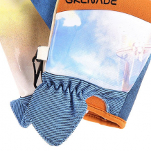 Купить перчатки сноубордические grenade blast off glove orange белый,оранжевый,голубой ( id 1106755 )