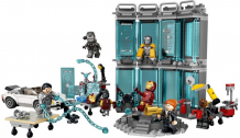 Купить конструктор lego marvel iron man armory (496 деталей) 76216