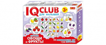 Купить ранок iq-club. для малышей. изучаем овощи и фрукты 13152040р