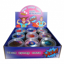 Купить развивающая игрушка слайм стекло набор в боксе galaxy/party по 100 гр 9 шт. box-galaxyparty