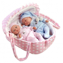 Купить куклы-двойняшки arias в люльке-переноске, 28 см ( id 11756868 )