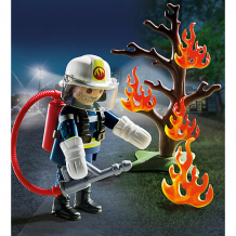 Купить набор playmobil пожарник с деревом ( id 5086122 )