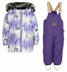 Комплект куртка/брюки Huppa Noelle 1, цвет: фиолетовый ( ID 6166951 )