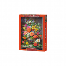 Купить пазл castorland "сентябрьские цветы" 1500 деталей ( id 7590983 )
