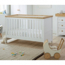 Купить кроватка mothercare lulworth 140×70 см, белый mothercare 2606703