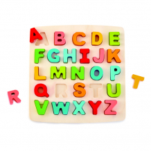 Купить деревянная игрушка hape сортер деревянный английский алфавит e1551_hp