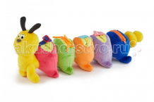 Купить мягкая игрушка pic`n mix гусеничка-веселые застежки mini 20 см 118003