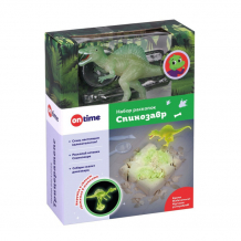 Купить on time набор раскопок спинозавр с игрушкой светится в темноте 45059
