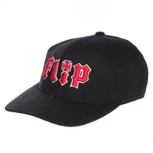 Бейсболка детская Flip Youth Metalhead Hat Black черный,красный ( ID 1123688 )