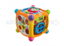 Купить huile toys игровой центр для малышей куб со световыми и звуковыми эффектами y61170