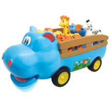 Купить развивающая игрушка kiddieland трактор бегемот kid 059055