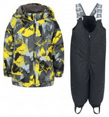 Комплект куртка/брюки Huppa Avery 1, цвет: серый ( ID 6153337 )