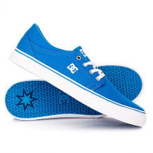 Купить кеды кроссовки низкие детские dc trase tx blue синий ( id 1168185 )