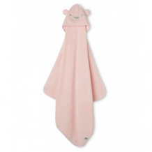 Купить полотенце с уголком "медвежонок", цвет: розовый mothercare 7217393