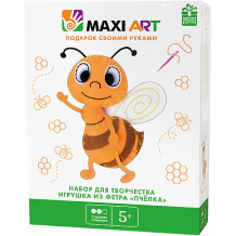 Купить набор для творчества maxi art "игрушка из фетра" пчёлка ( id 13067566 )