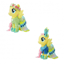 Купить hasbro my little pony c0721/c1820 май литл пони пони-модницы &quot;сияние&quot; флатершай жёлтая