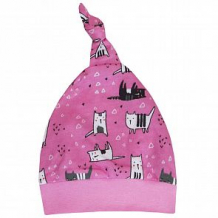 Купить шапка котмаркот 6 месяцев забавные кошки, цвет: розовый ( id 11850772 )