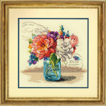 Купить набор для вышивания dimensions "букет садовых цветов" ( id 16574381 )