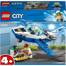 Купить конструктор lego city police 60206: воздушная полиция: патрульный самолёт ( id 9167711 )
