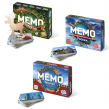 Купить тебе-игрушка игровой набор мемо новый год + мемо достопримечательности россии + мемо москва 8033+7202+7205
