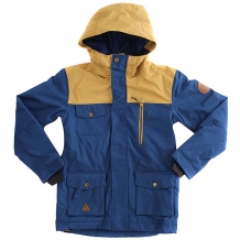 Купить куртка утепленная детская quiksilver raft estate blue синий ( id 1189282 )