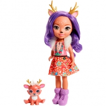 Купить mattel enchantimals frh54 большая кукла с любимой зверюшкой