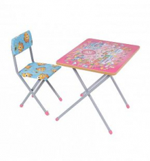 Купить комплект детской мебели фея досуг № 201, цвет: розовый ( id 127792 )