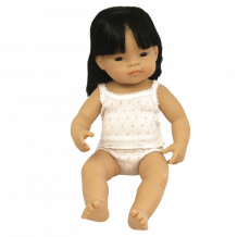 Купить miniland кукла девочка азиатка 38 см 31156