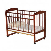 Купить детская кроватка russia женечка-3 колесо-качалка 